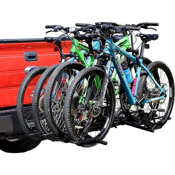 Young 4-Bike Hitch Rack for Cars and SUVs
