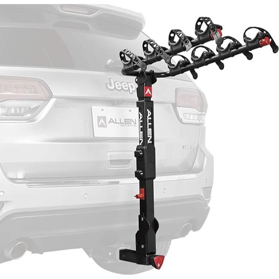 Allen Sports Locking 4-Bike Hitch Carrier
