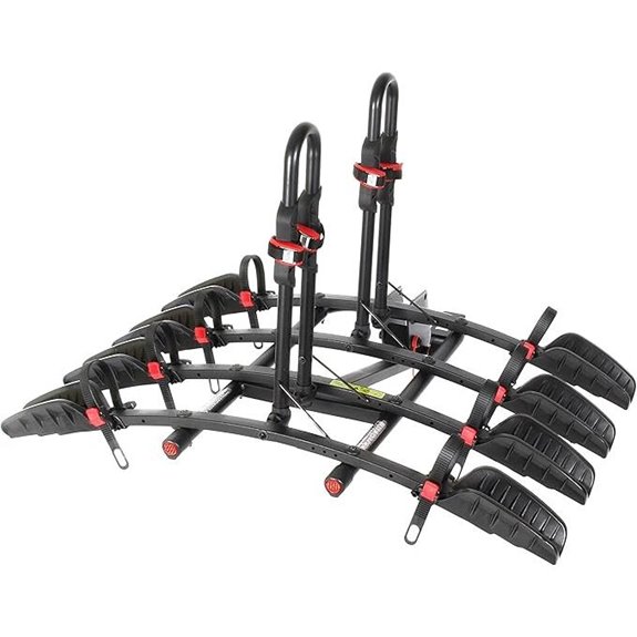 Trimax Road-MAX 4-Bike Hitch Mount Rack