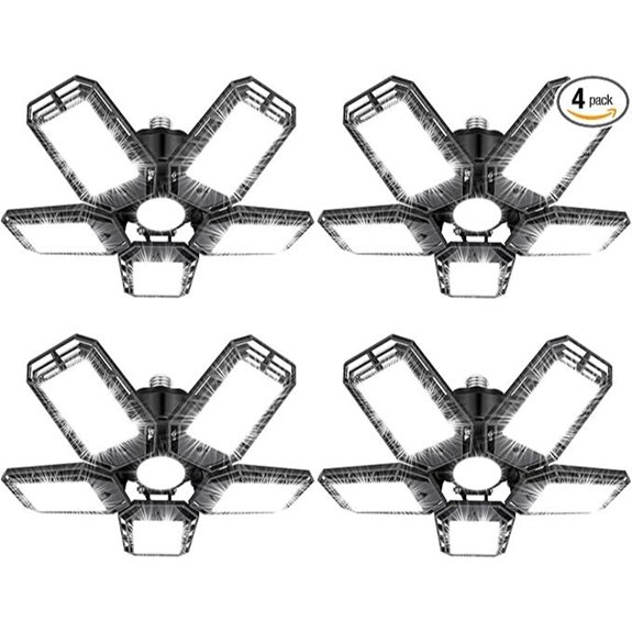 LED Garage Lights 4 Pack 160W Ceiling Shop Light