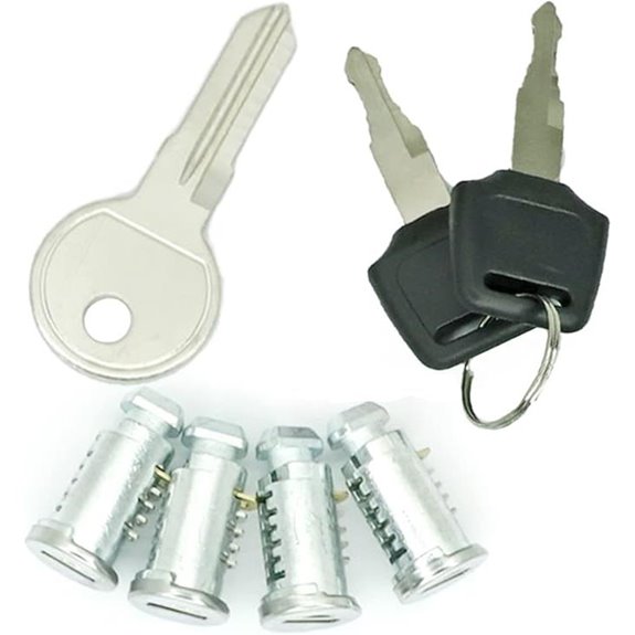 Lock Cylinders for Car Racks (4 Pack)