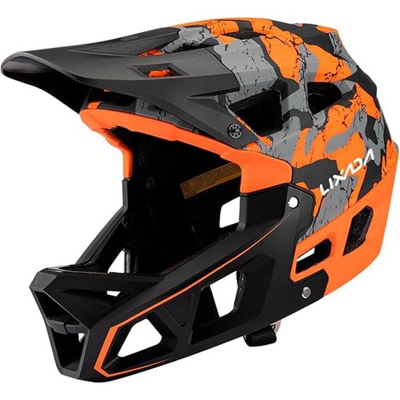Lixada Full Face Mountain Bike Helmet with Visor