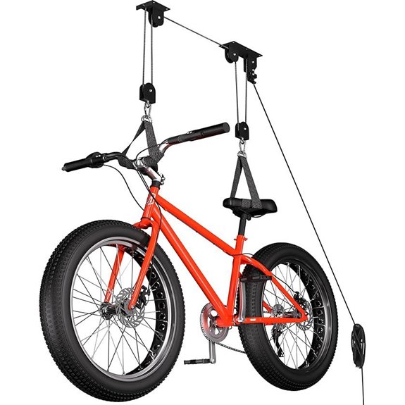 Heavy Duty Bike Lift for Garage Ceiling Storage