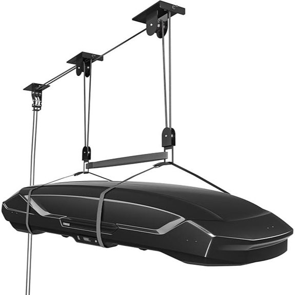 Garage Ceiling Pulley System for Up to 150 lbs