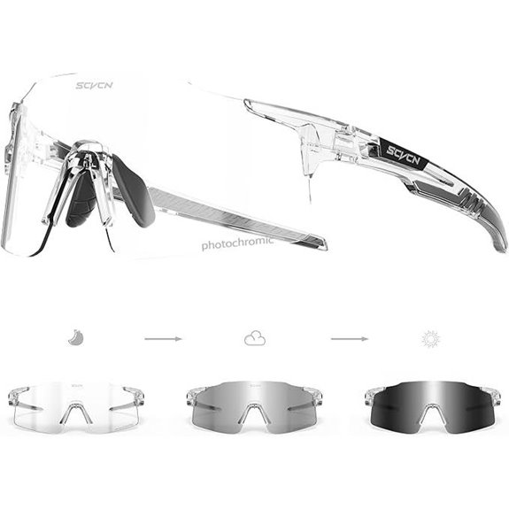 Photochromic Cycling Glasses UV400 Protection