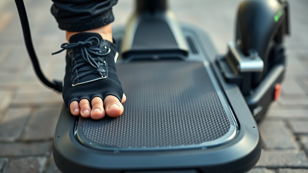 gradual foot position adjustments
