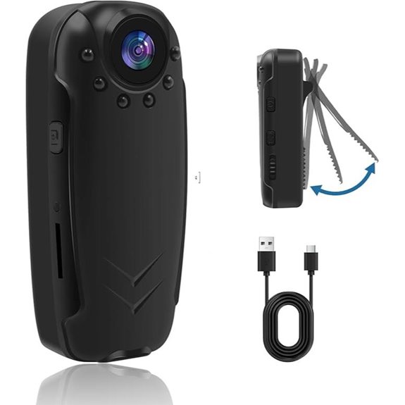 Mini Body Camera HD 1080P with Night Vision