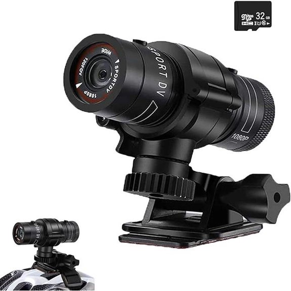 Motorcycle Helmet Camera HD 1080P Waterproof Bike Video