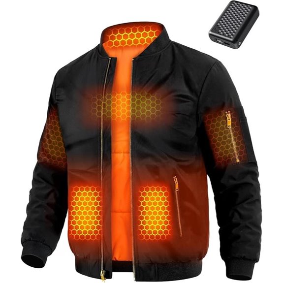 Wulcea Men’s Heated Jacket with Fast Charge