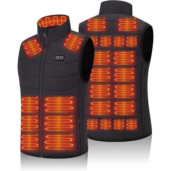 Heated Vest for Men & Women Windproof Polyester