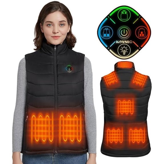 KOVNLO Heated Vest Women with Smart Controller