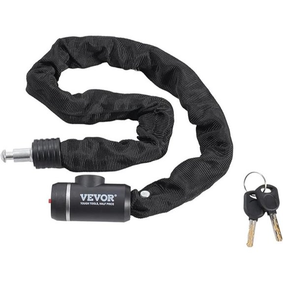 VEVOR 8mm Heavy Duty Anti-Theft Bike Chain Lock