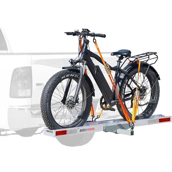 Black Widow Bike Rack Roll-On Ramp 400 lb Capacity