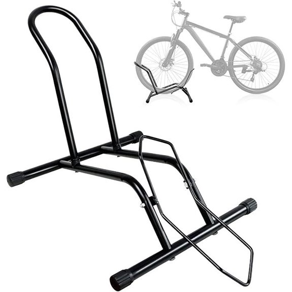 Bike Floor Stand for 16-29 Bikes Heavy Duty Metal