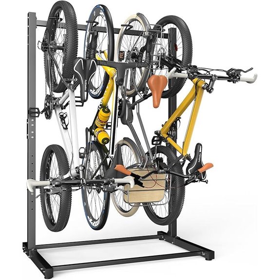 heavy duty bike storage rack