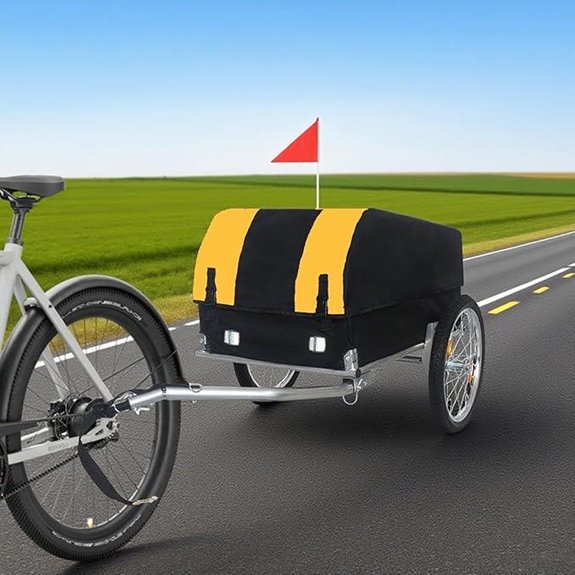 3-in-1 Heavy-Duty Bike Cargo Trailer