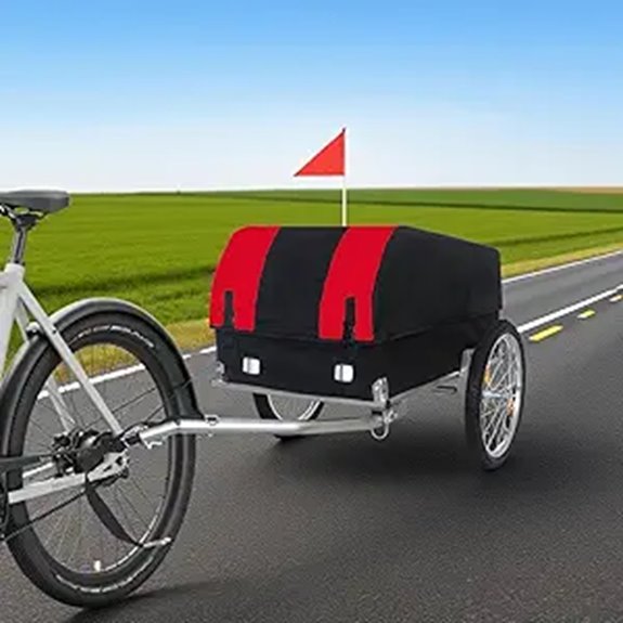 3-in-1 Heavy-Duty Bike Cargo Trailer