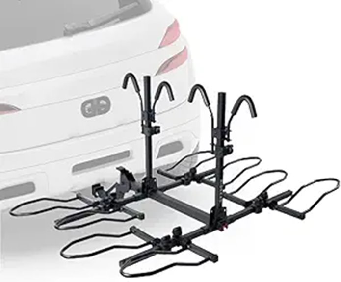 KAC Bike Rack for Car 4 Bikes Heavy Duty
