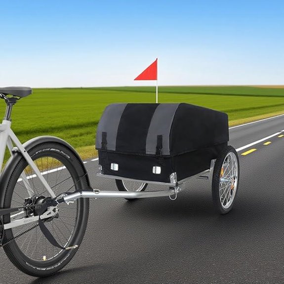 heavy duty cargo bike trailer