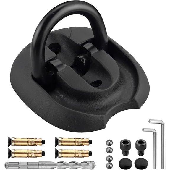 EYPINS Heavy Duty Security Ground Anchor Kit