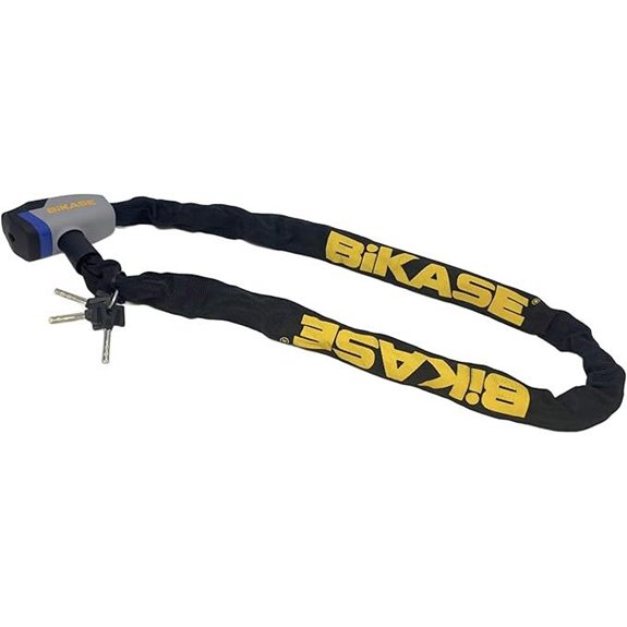 ChainKASE Heavy Duty Bicycle & Motorcycle Lock