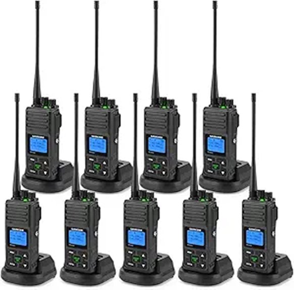 SAMCOM 5W Heavy Duty Two-Way Radio (9 Pack)
