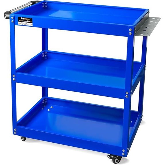 3-Tier Heavy Duty Rolling Tool Cart