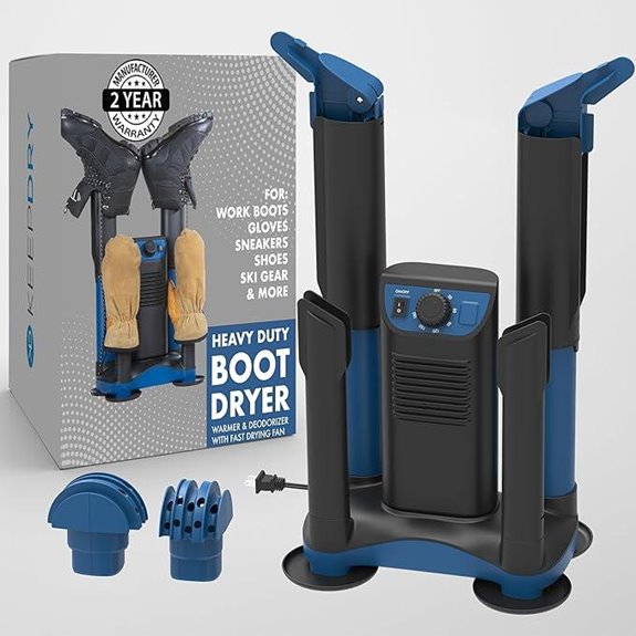 KeepDry Heavy Duty Shoe Dryer with Heat & Timer