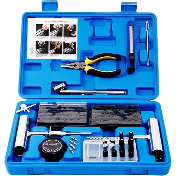 AUTOWN 68pcs Heavy Duty Tire Repair Kit