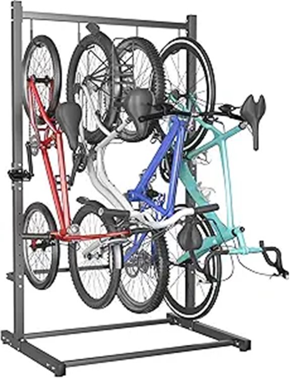 TORACK Heavy Duty Vertical Bike Storage Rack