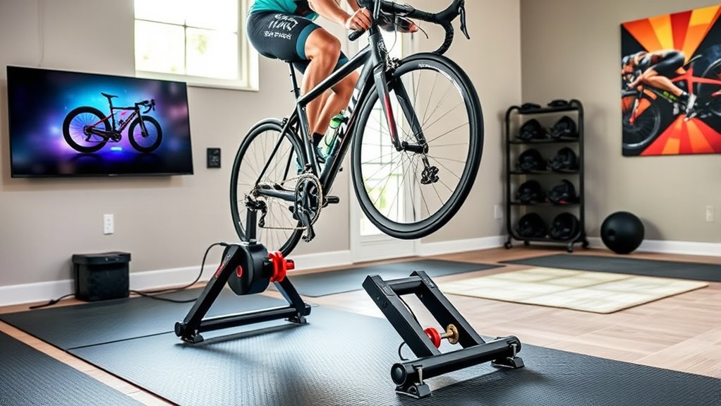 heavy rider smart trainer considerations