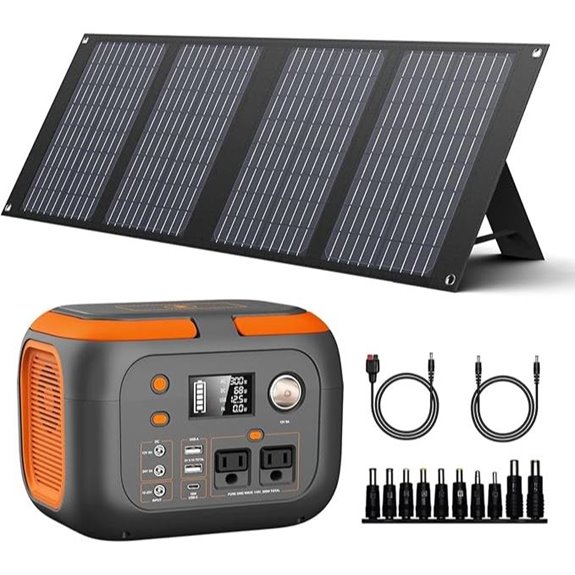 300W Portable Solar Power Station with Panel