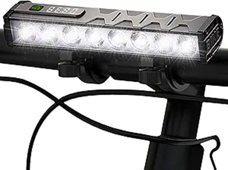 4800 Lumen USB-C Rechargeable Bike Lights