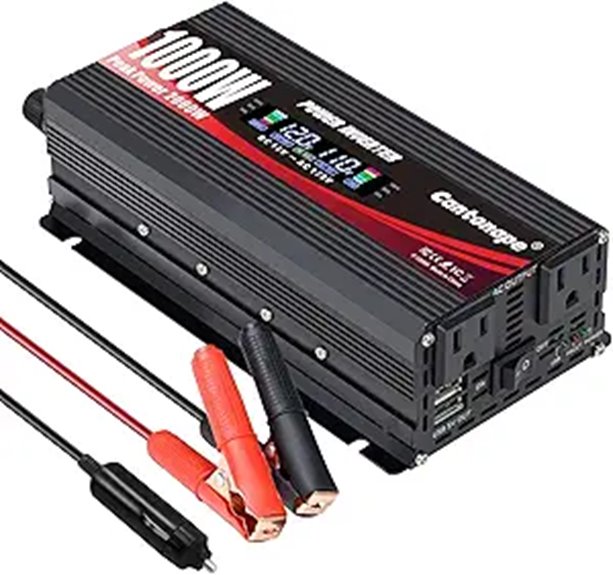 1000W/2000W Car Power Inverter with USB and LCD