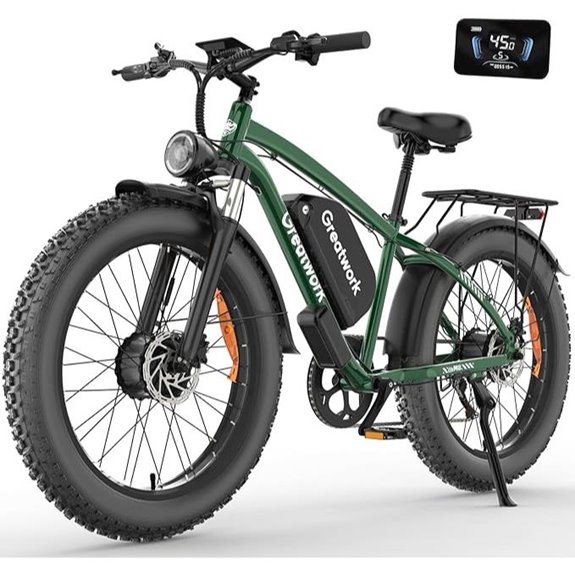 GREATWORK 52V 5000W Dual Motor Electric Mountain Bike