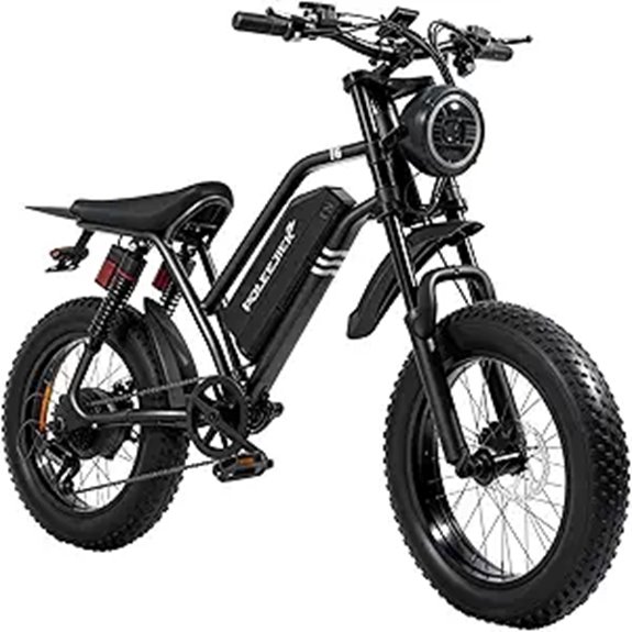 Peak 1500W Electric Bike with 48V 20Ah Battery
