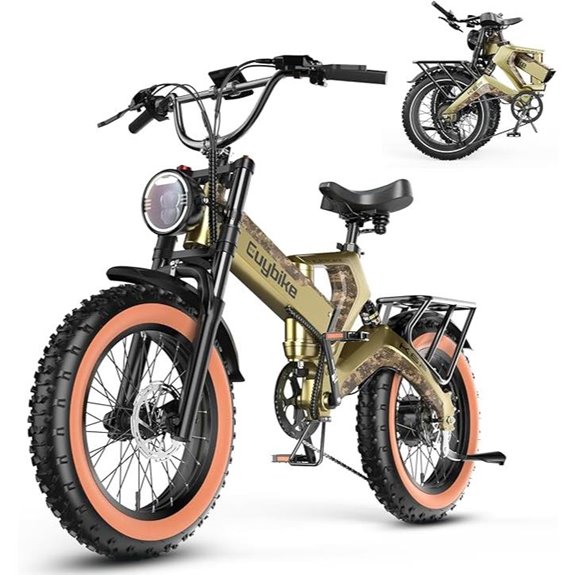 Peak 2000W Electric Mountain Bike with Fat Tires