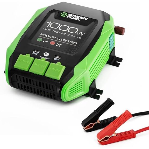 1000W Power Inverter with USB Mounts Clamps