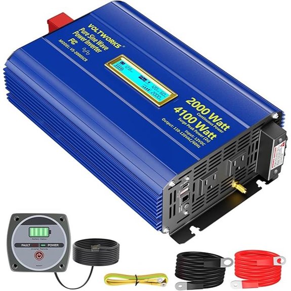 high power inverter usb c