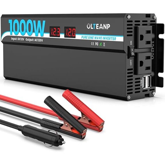 1000W Pure Sine Wave Power Inverter with USB