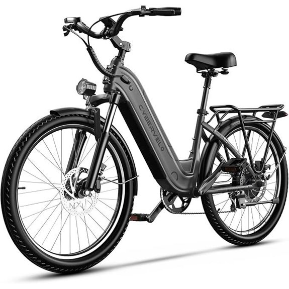 Peak 1000W Electric Bike with Removable Battery