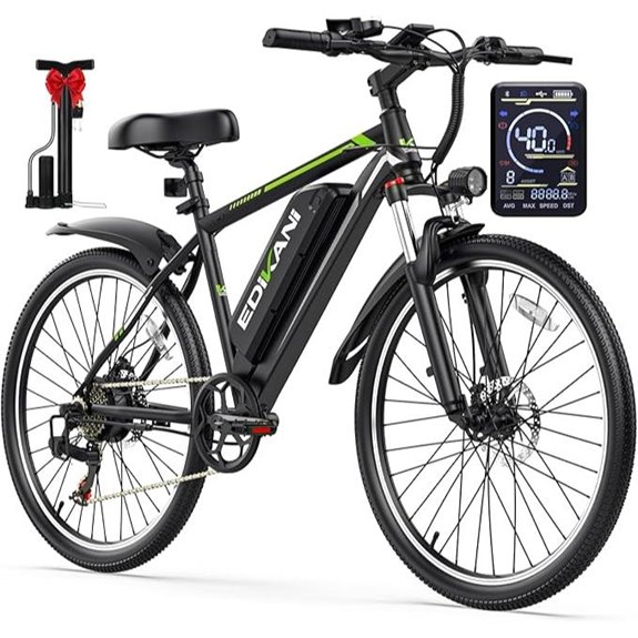 Peak 1500W Electric Mountain Bike with Removable Battery