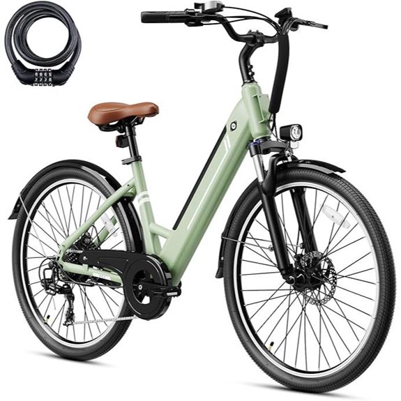 Peak 1000W Electric Bike with Removable Battery