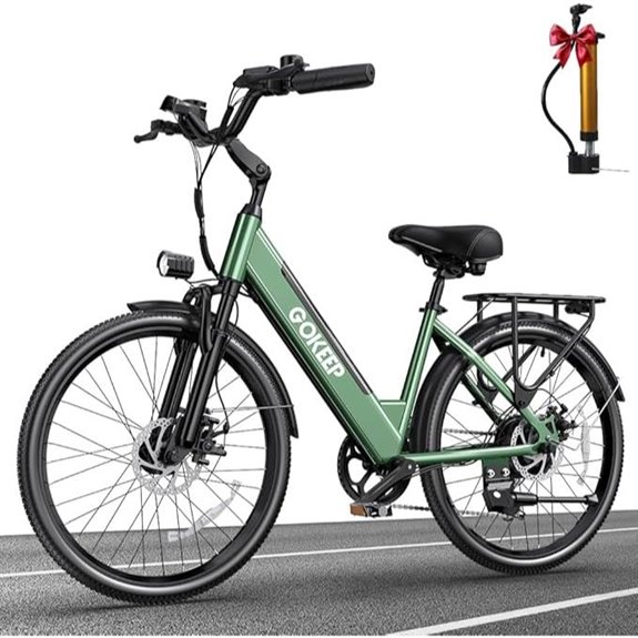Peak 1000W Electric Bike with Removable Battery