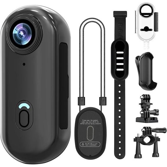 4K Mini Body Camera 64GB Waterproof Wearable