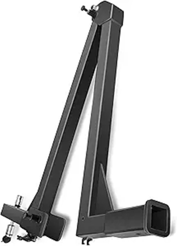 Swing Away Hitch Adapter with Ramp for Trucks and SUVs