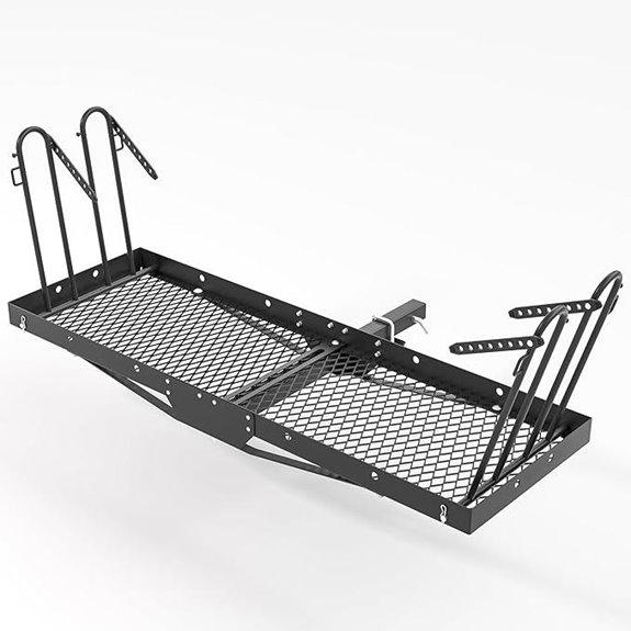 MaxxHaul 50641 2-in-1 Hitch Cargo & Bike Rack