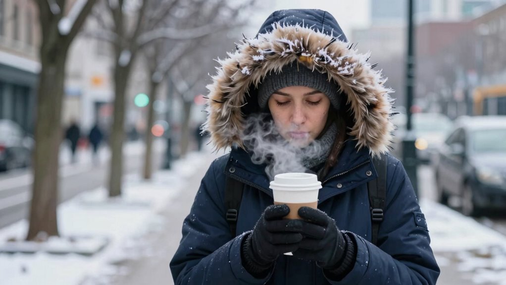 hypothermia risk above freezing