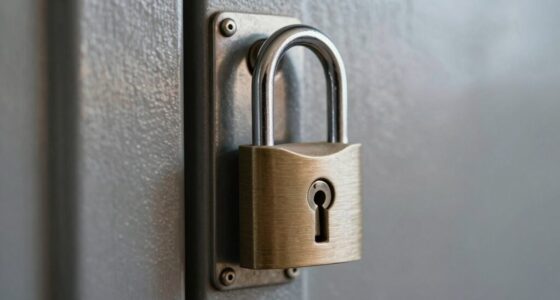 incorrect lock placement technique