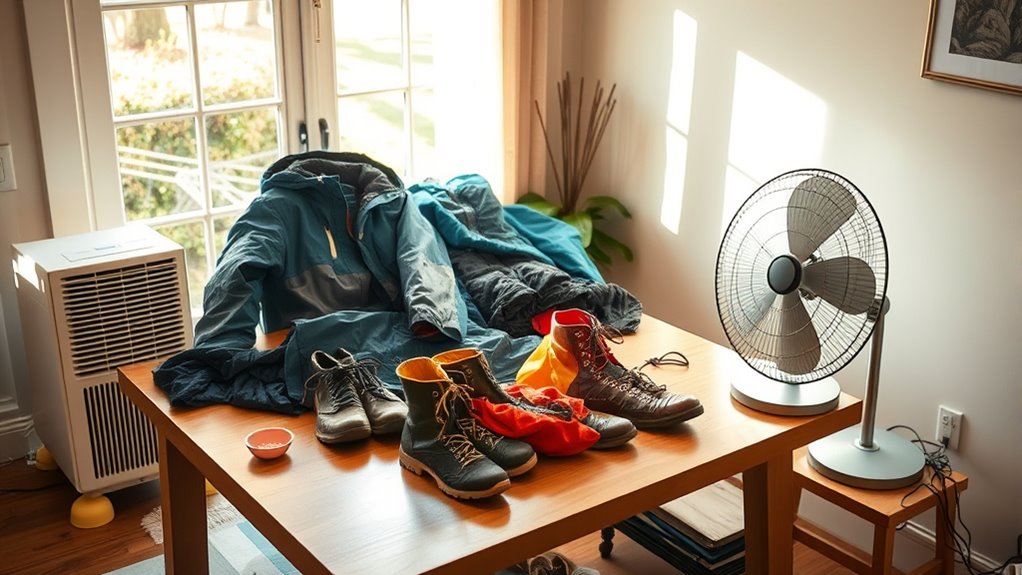 indoor clothes drying tips
